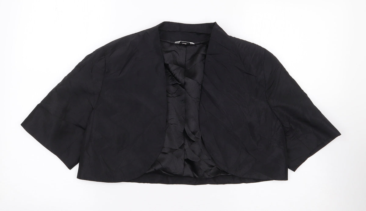Klass Womens Black   Jacket  Size 14