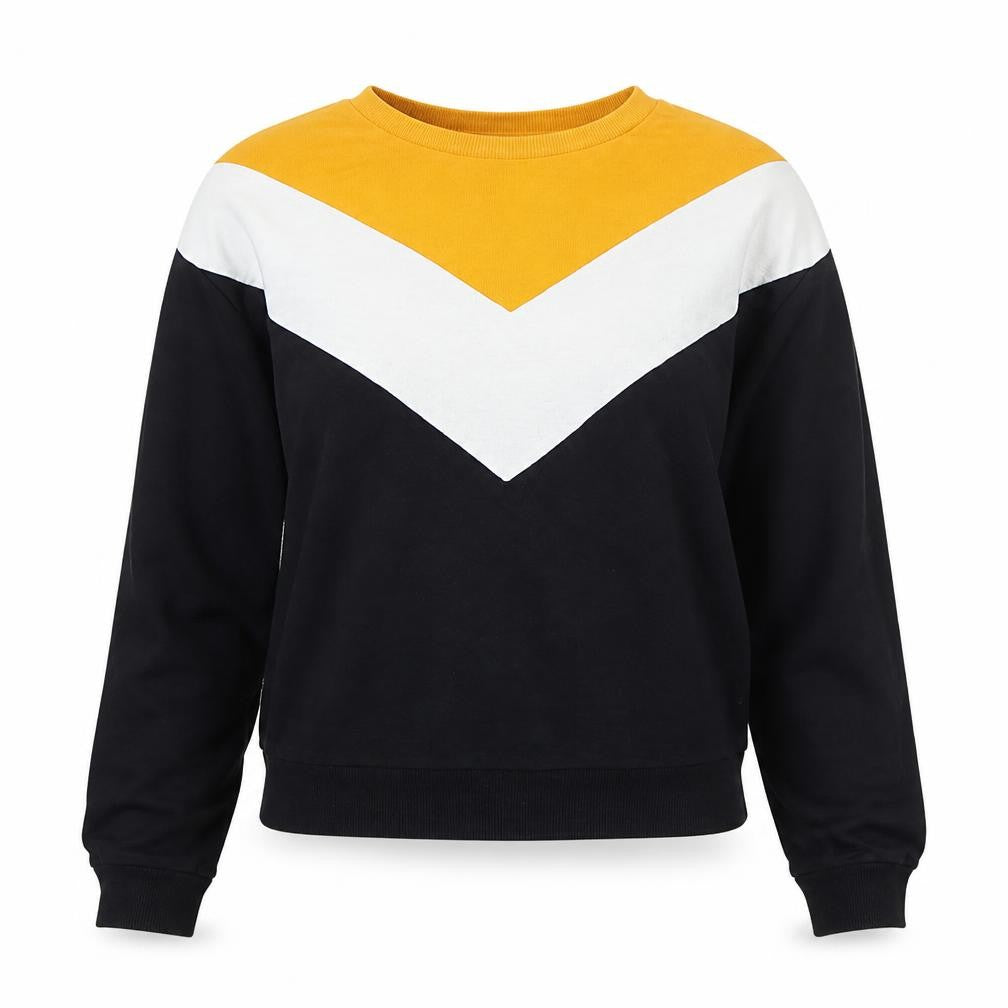 H&M Womens Multicoloured  Cotton Pullover Sweatshirt Size S