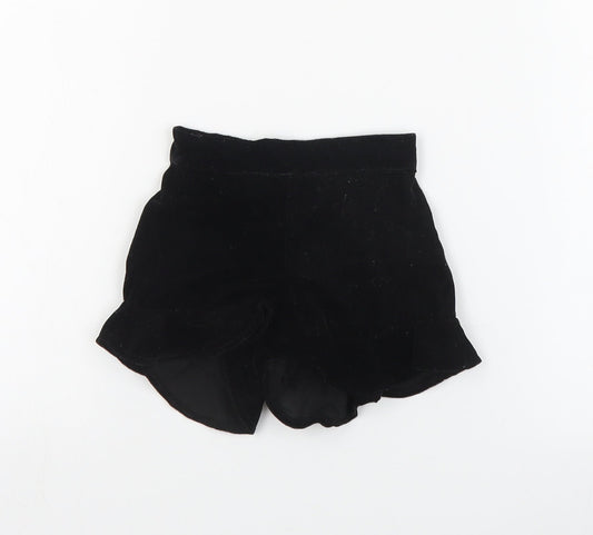 River Island Baby Black  Polyester Shorts Outfit/Set Size 6-9 Months  Pullover