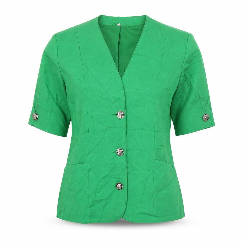 Preworn Womens Green   Jacket  Size 12  Button