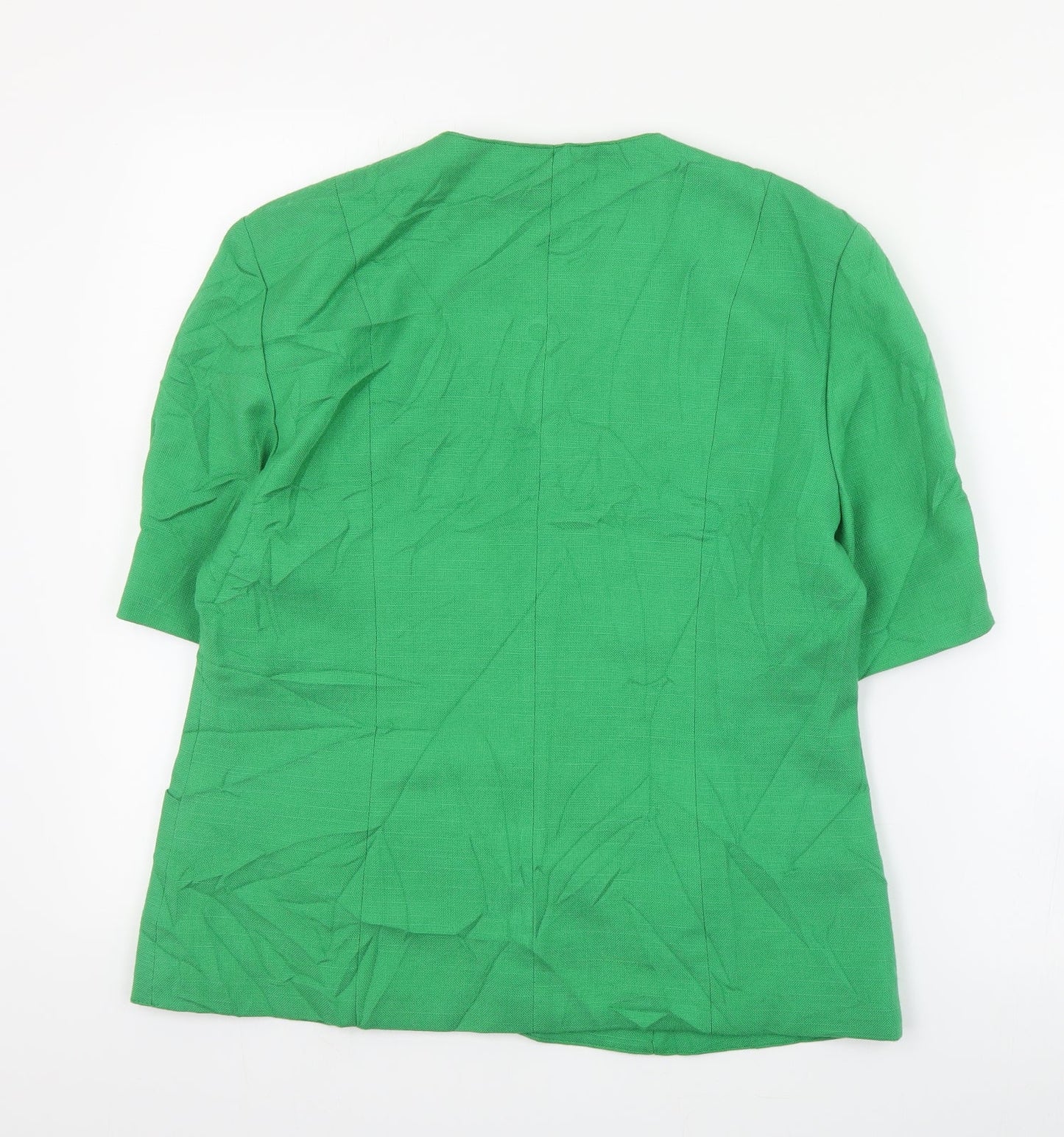Preworn Womens Green   Jacket  Size 12  Button