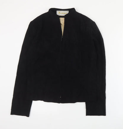 Roman Womens Black   Jacket  Size 12  Zip