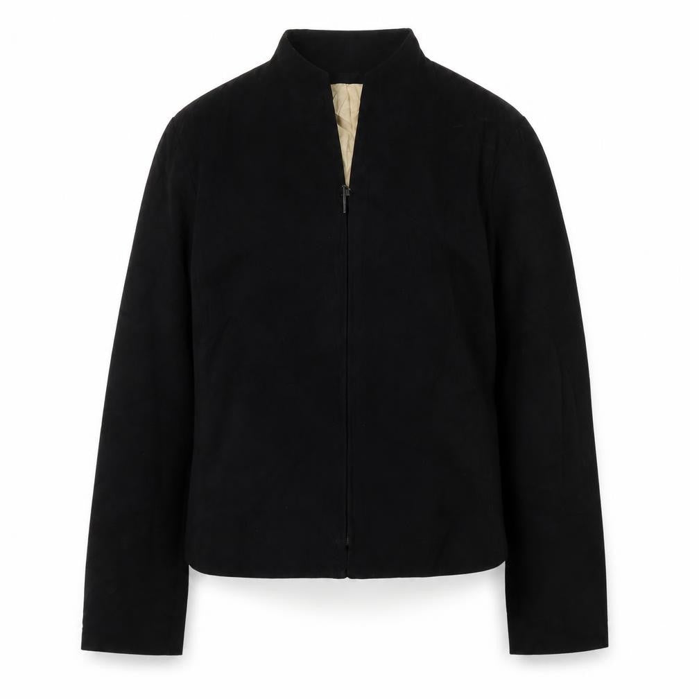 Roman Womens Black   Jacket  Size 12  Zip