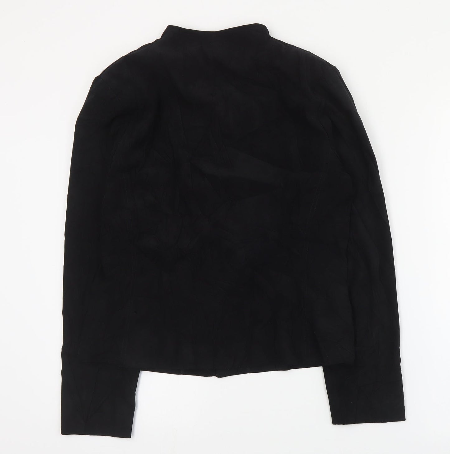 Roman Womens Black   Jacket  Size 12  Zip