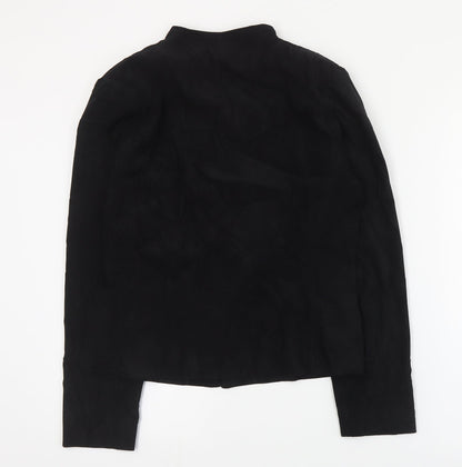 Roman Womens Black   Jacket  Size 12  Zip
