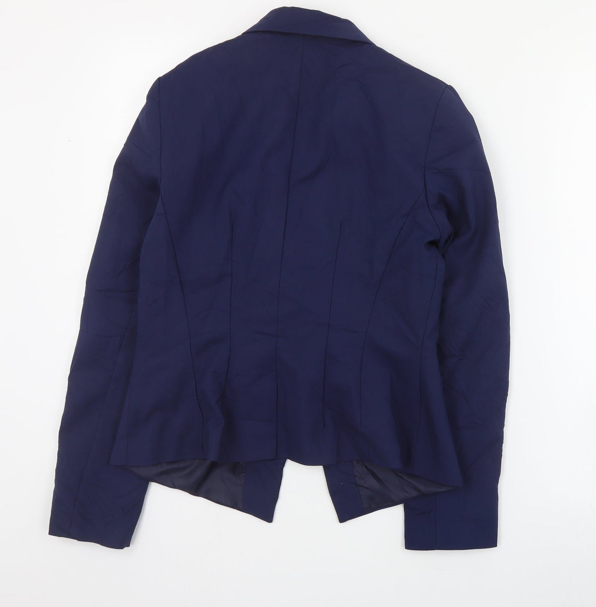 Primark Womens Blue  Cotton Jacket Suit Jacket Size 14