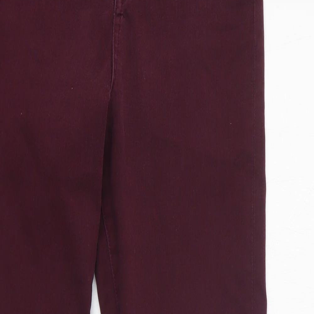 H&M Womens Purple  Cotton Skinny Jeans Size 30 in L32 in Regular