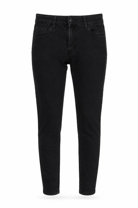Forma Womens Black  Cotton Skinny Jeans Size 32 in L30 in Regular