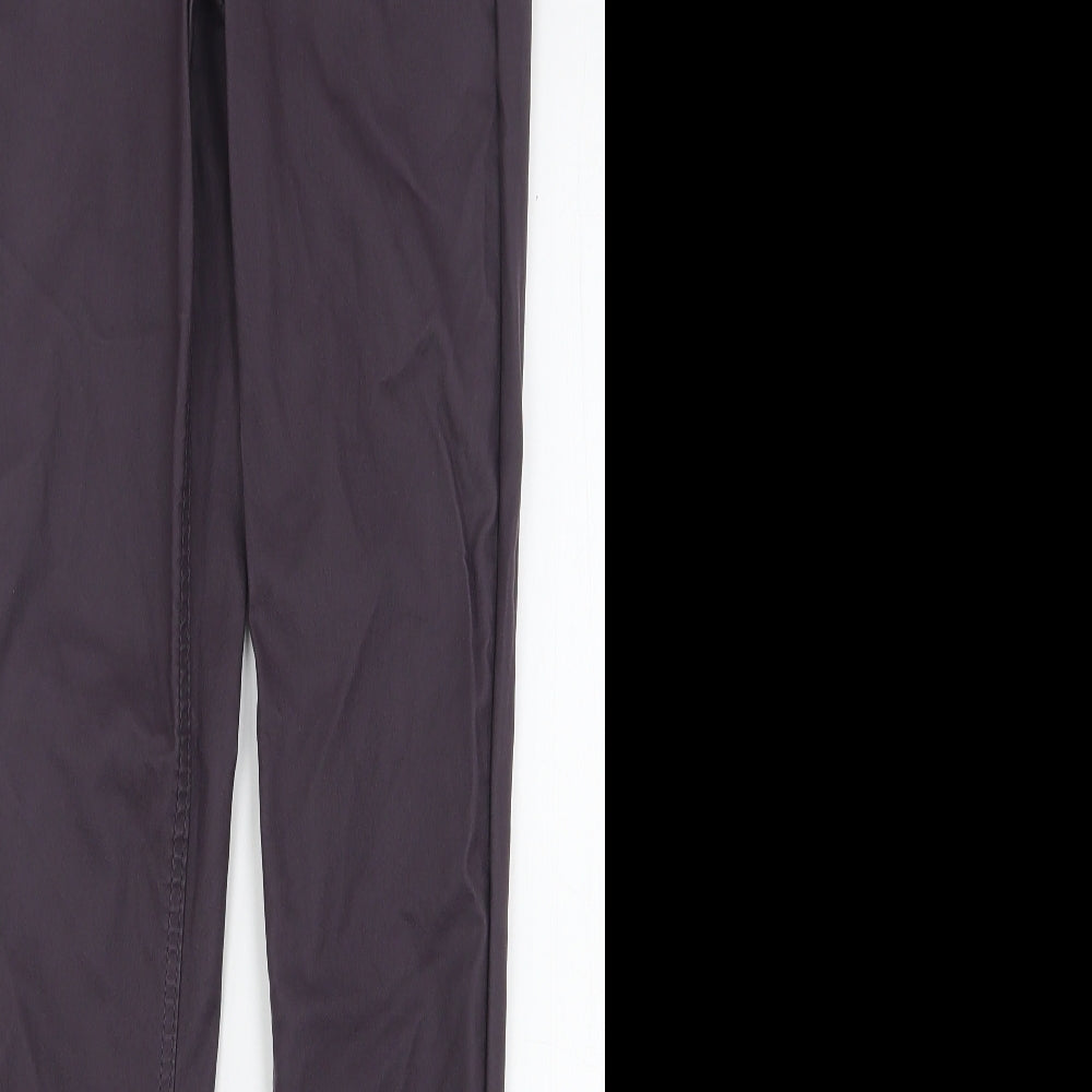 F&F Womens Purple  Viscose Skinny Jeans Size 10 L31 in Regular