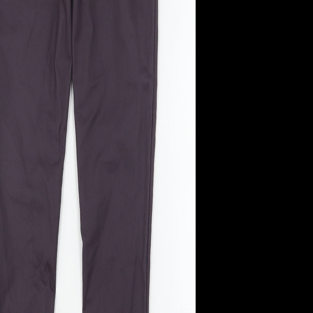 F&F Womens Purple  Viscose Skinny Jeans Size 10 L31 in Regular