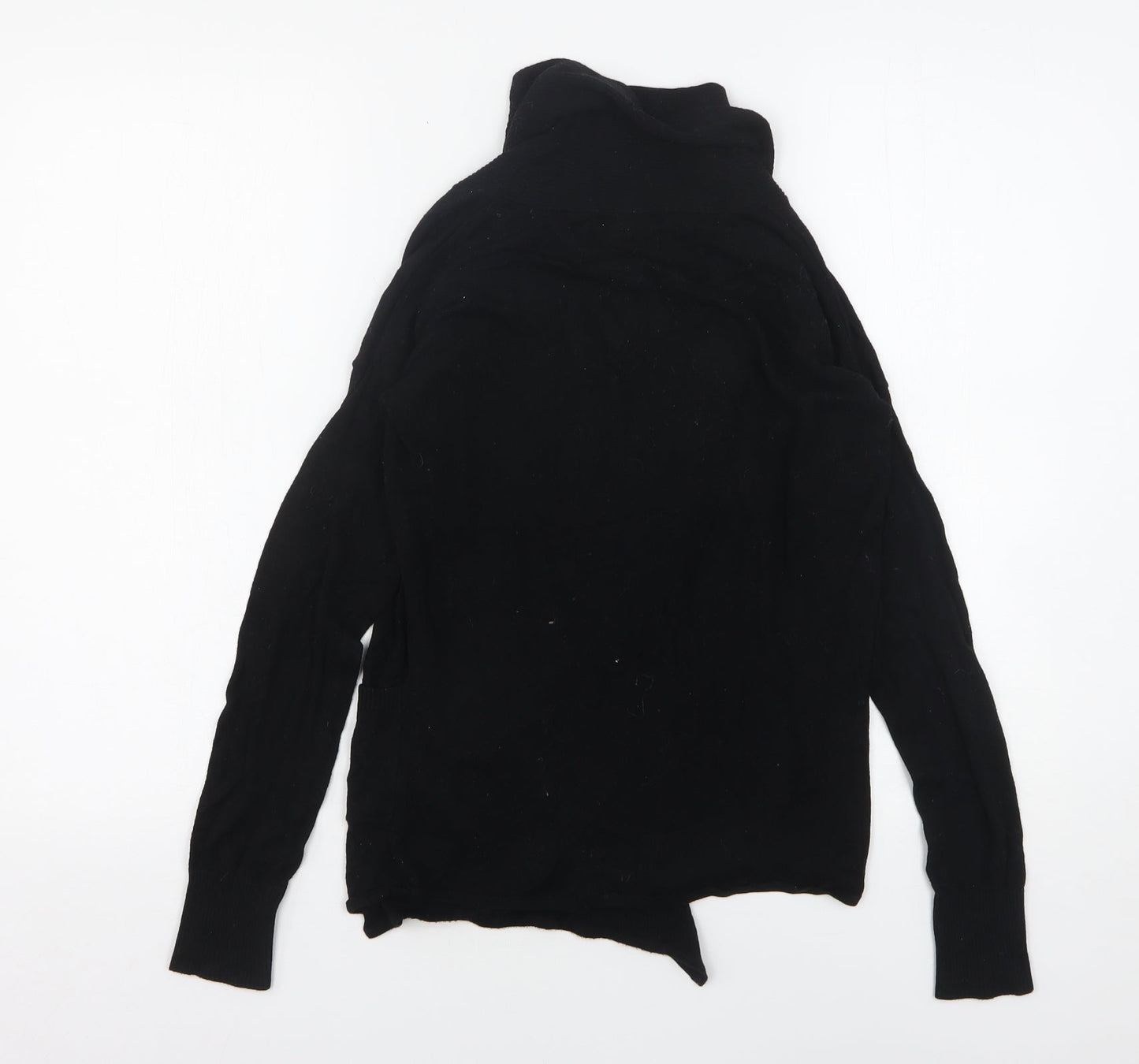 Atmosphere Womens Black V-Neck  Viscose Cardigan Jumper Size 10