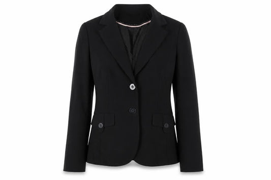Dorothy Perkins Womens Black  Polyester Jacket Suit Jacket Size 8