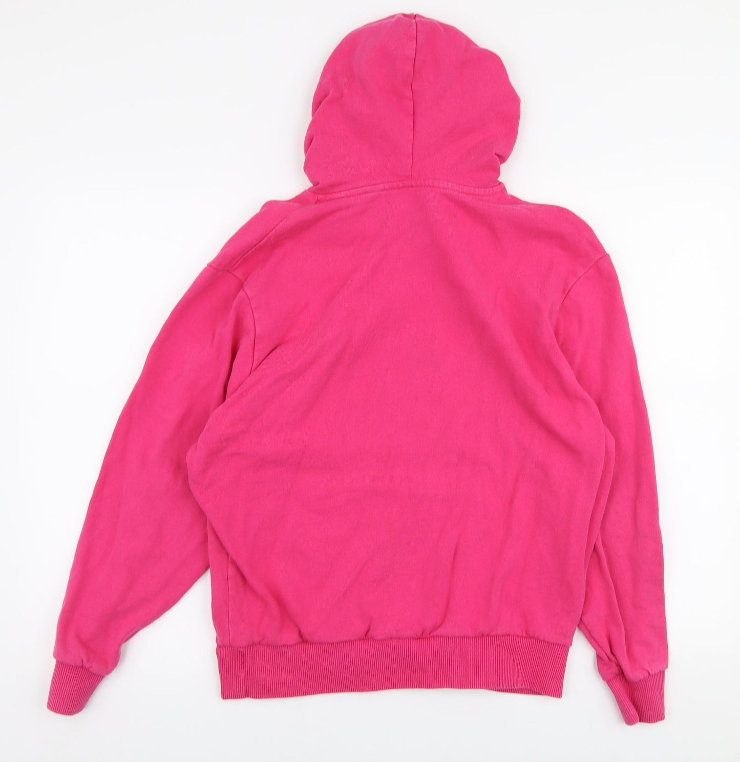 COLLUSION Womens Pink  100% Cotton Pullover Hoodie Size XS  Pullover