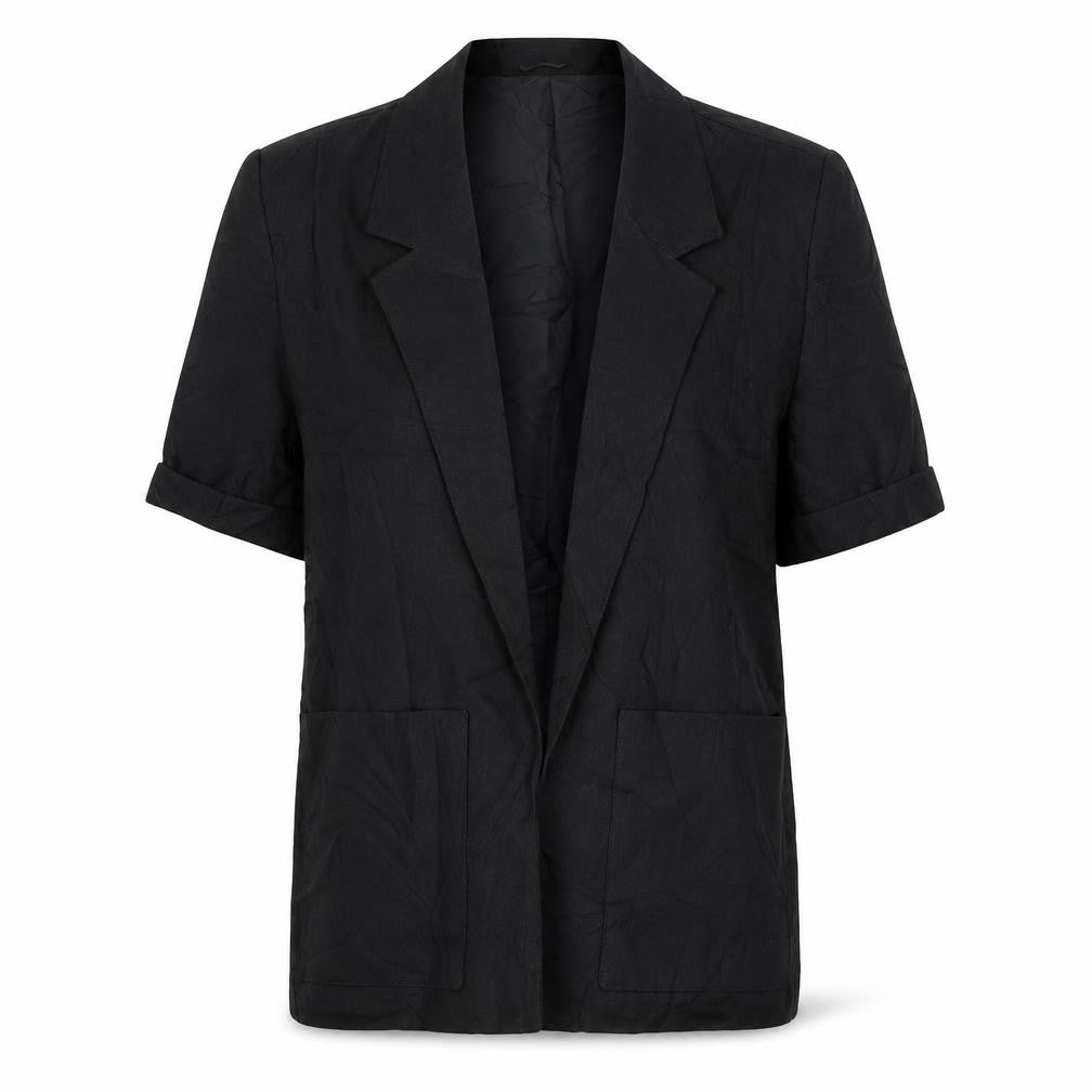 Debenhams Womens Black  Polyester Jacket Suit Size 12