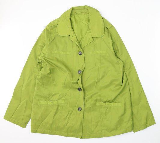 BEING CASUAL Womens Green   Jacket  Size 16