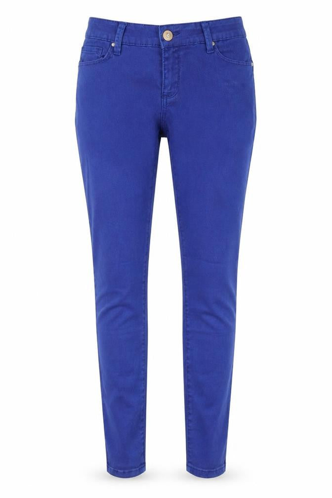 So Sweet Womens Blue  Cotton Skinny Jeans Size M L31 in Regular Button
