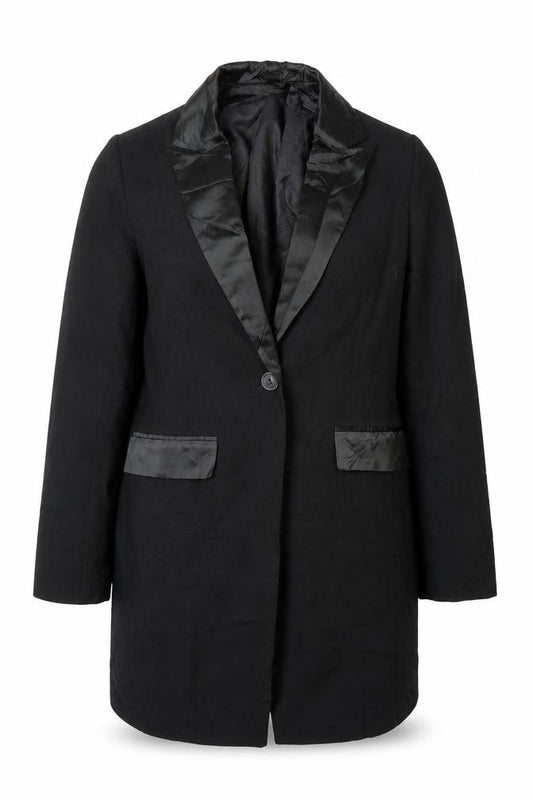 Dorothy Perkins Womens Black   Jacket  Size 10  Button