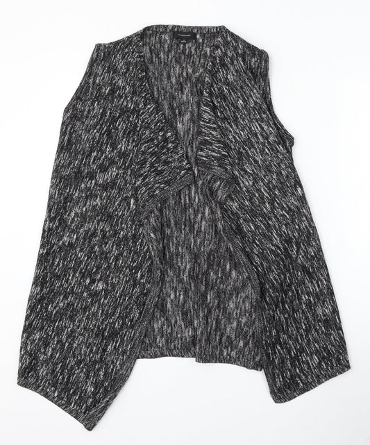 Atmosphere Womens Grey V-Neck  Viscose Vest Jumper Size M