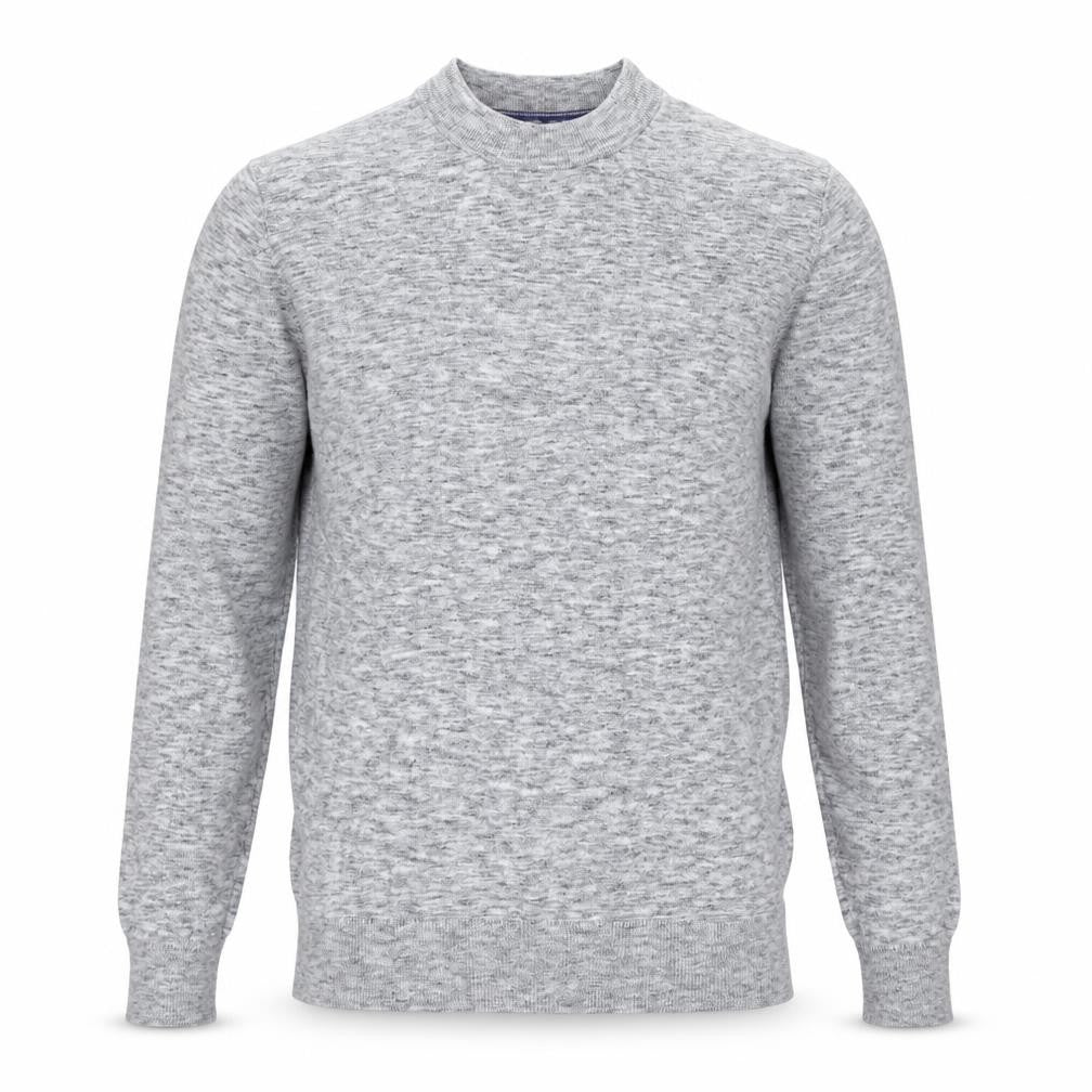 Burton Mens Grey Mock Neck  Polyester Pullover Jumper Size M