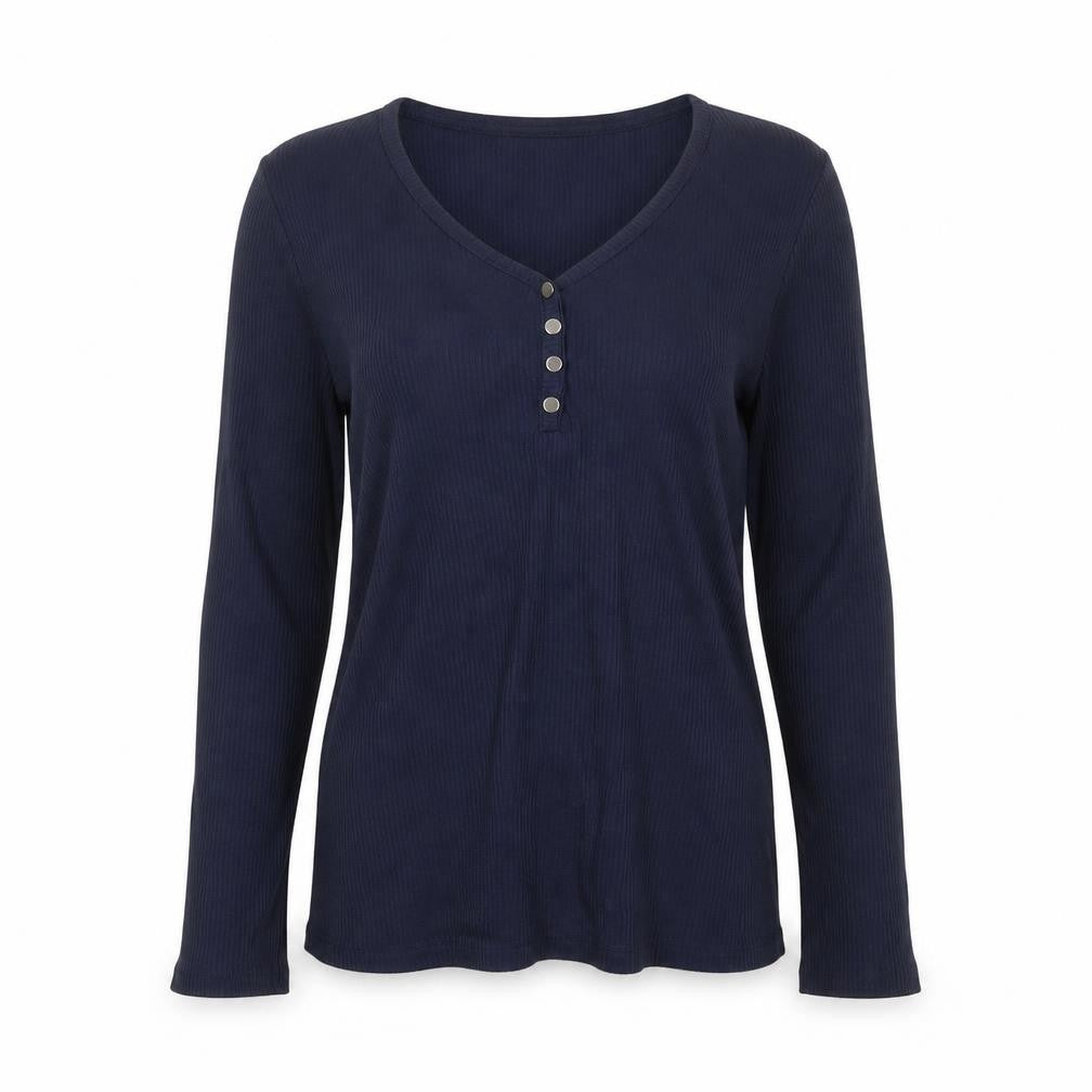 Papaya Womens Blue Round Neck  Polyester Pullover Jumper Size 10