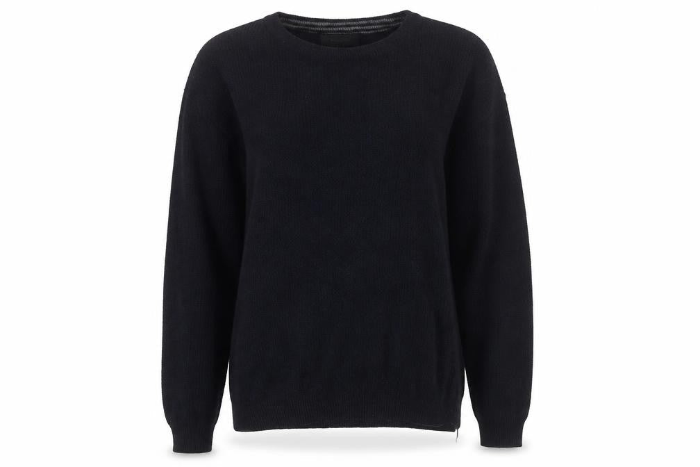 River Island Womens Blue Round Neck  Acrylic Pullover Jumper Size S