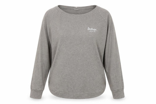 Lee Cooper Womens Beige  Cotton Pullover Sweatshirt Size 10