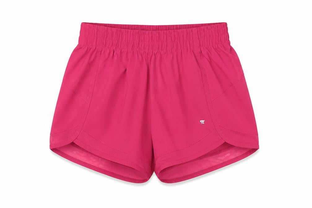 Workout Womens Pink  Polyester Sweat Shorts Size 6  Regular