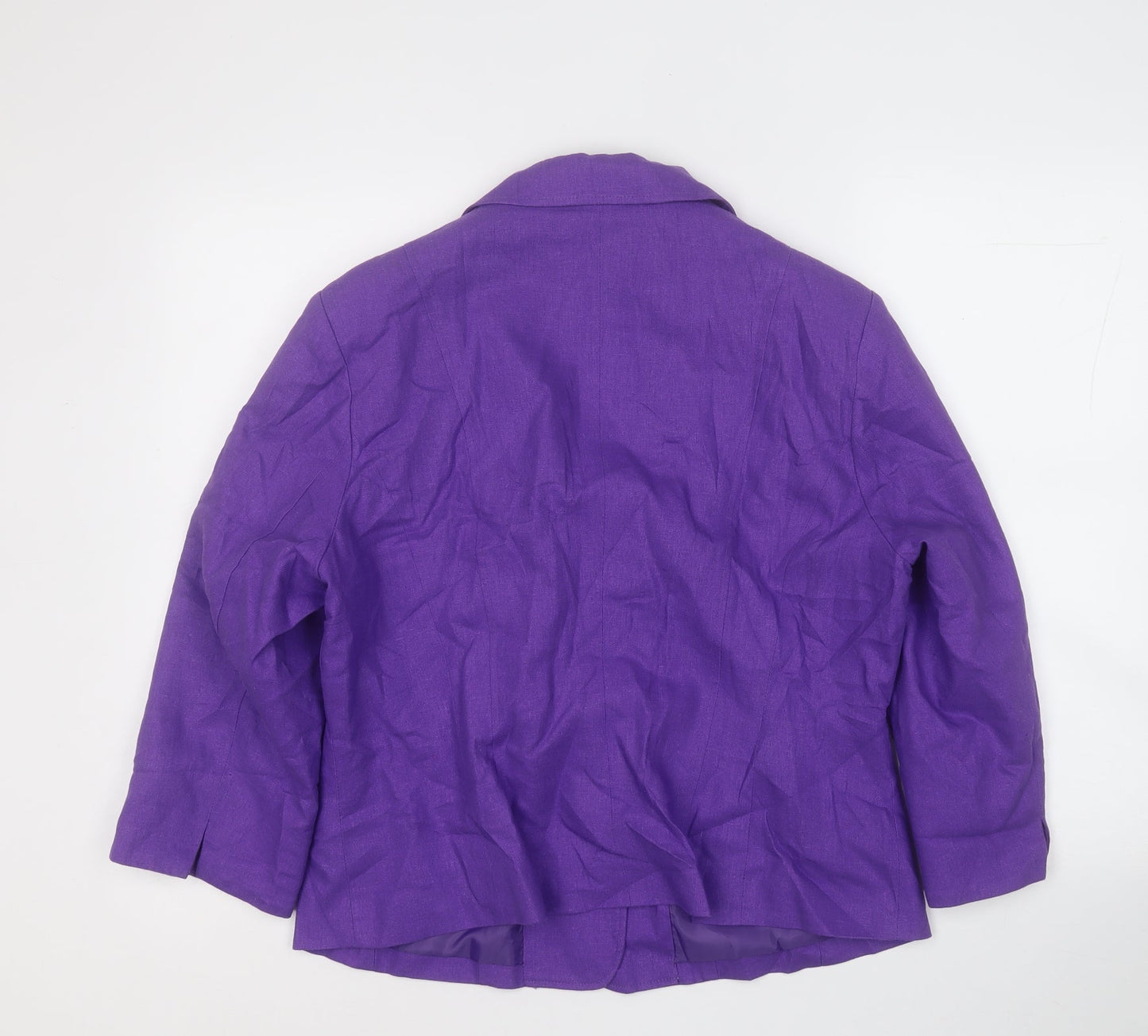 Autonomy Womens Purple   Gilet Blazer Size 16