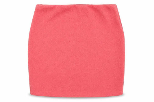 Exhibit Womens Pink  Polyacrylate Fibre Mini Skirt Size 8