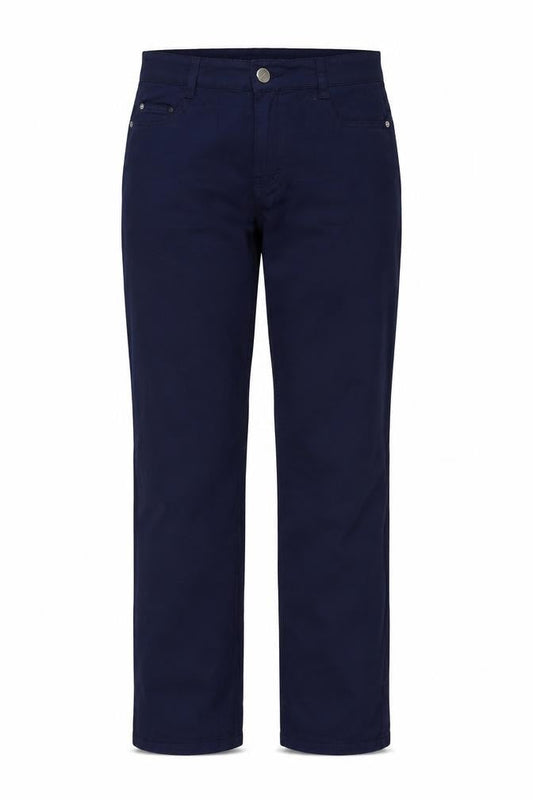 B.S. Jeans Womens Blue  Cotton Straight Jeans Size 30 in L31 in Regular Button