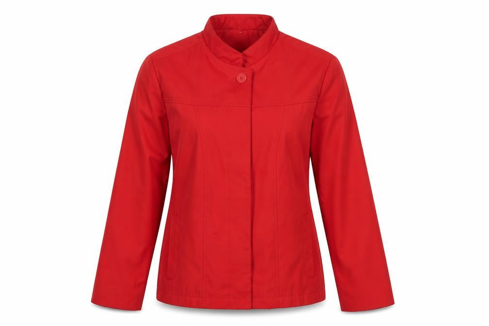 Eleganze Womens Red   Jacket  Size 16  Button