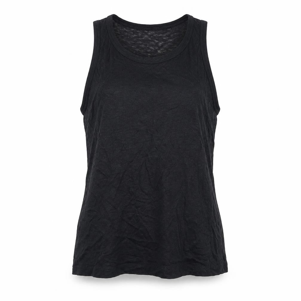 H&M Womens Black  Polyester Camisole Tank Size L Scoop Neck