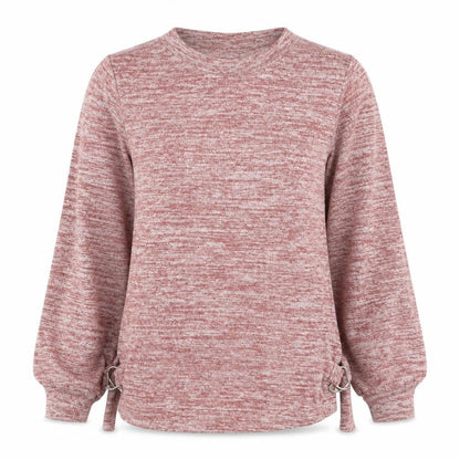 Next Womens Red Round Neck  Viscose Pullover Jumper Size 8