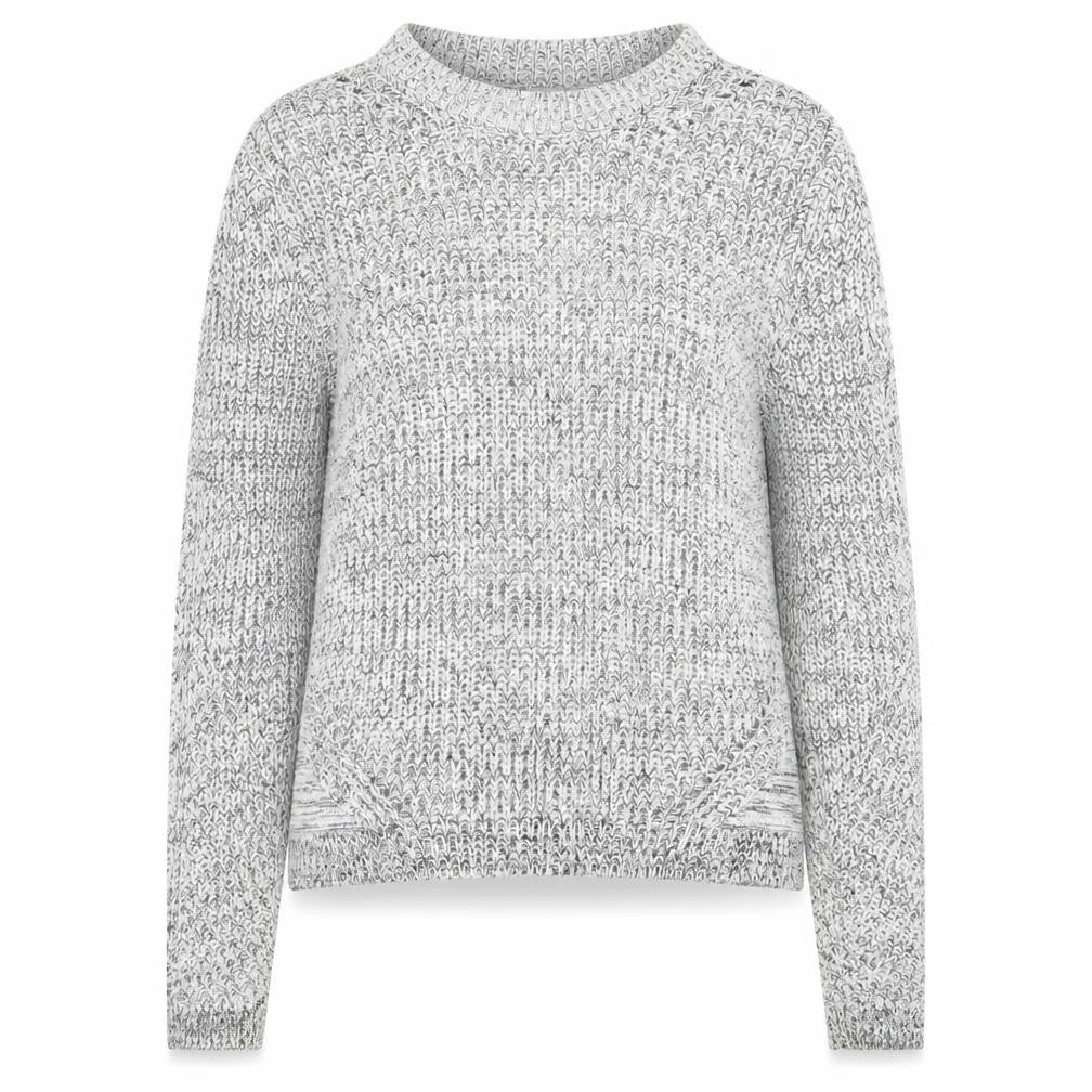 h7m Womens Grey Crew Neck  Cotton Pullover Jumper Size M