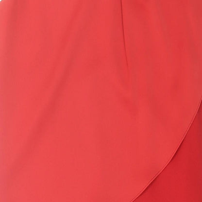 Next Womens Red  Polyester A-Line  Size 8  Crew Neck Button