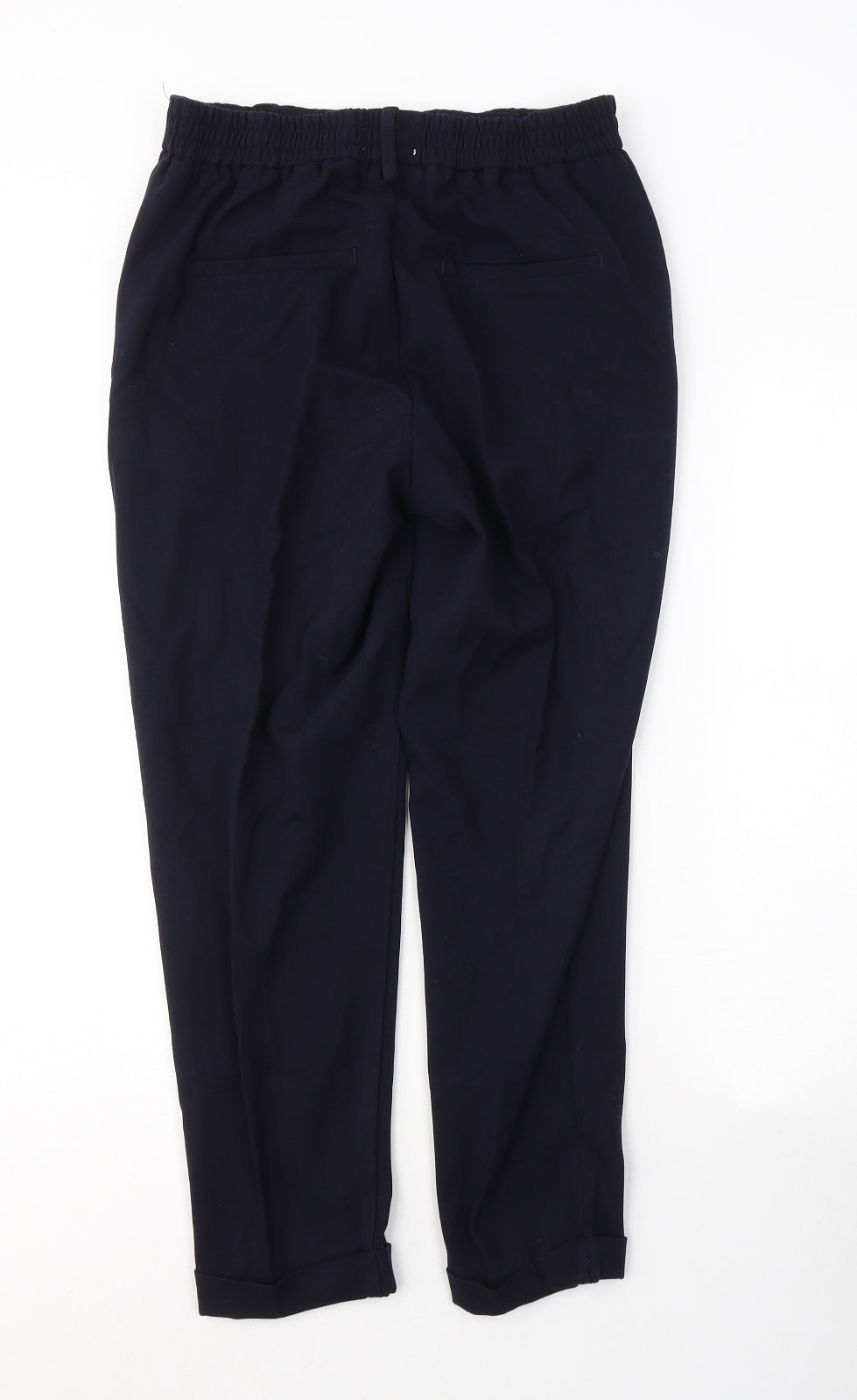 Savida Womens Blue  Polyester Trousers  Size 10 L25 in Regular