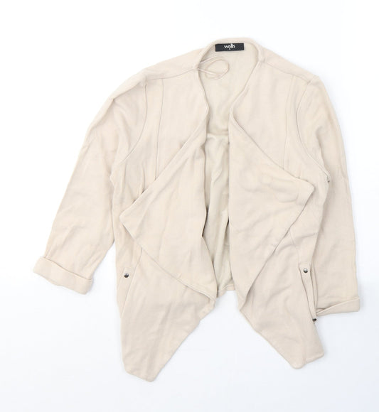 Wallis Womens Beige   Jacket Blazer Size S