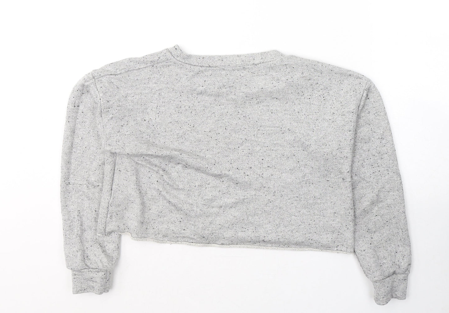 Stitch & Pieces Womens Grey  Polyacrylate Fibre Pullover Sweatshirt Size S  Pullover
