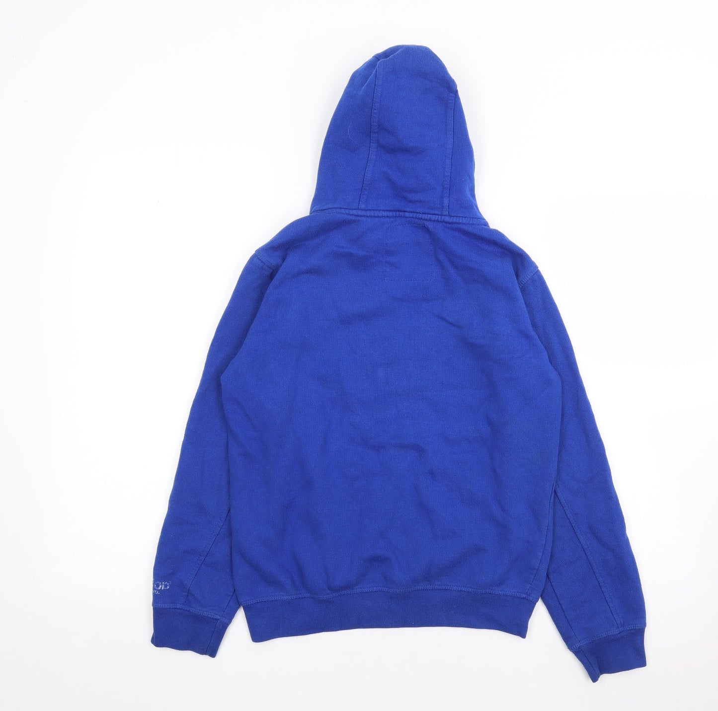 Ripstop Boys Blue  Cotton Pullover Hoodie Size S  Pullover