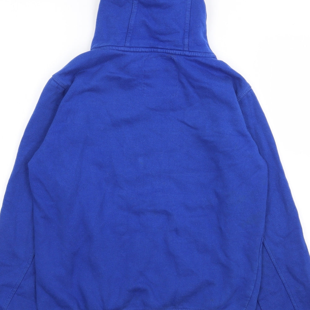 Ripstop Boys Blue  Cotton Pullover Hoodie Size S  Pullover