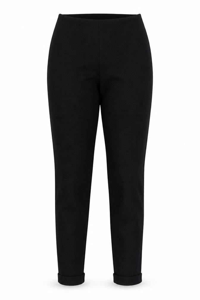 Missguided Womens Black  Polyester Trousers  Size 8 L25 in Regular