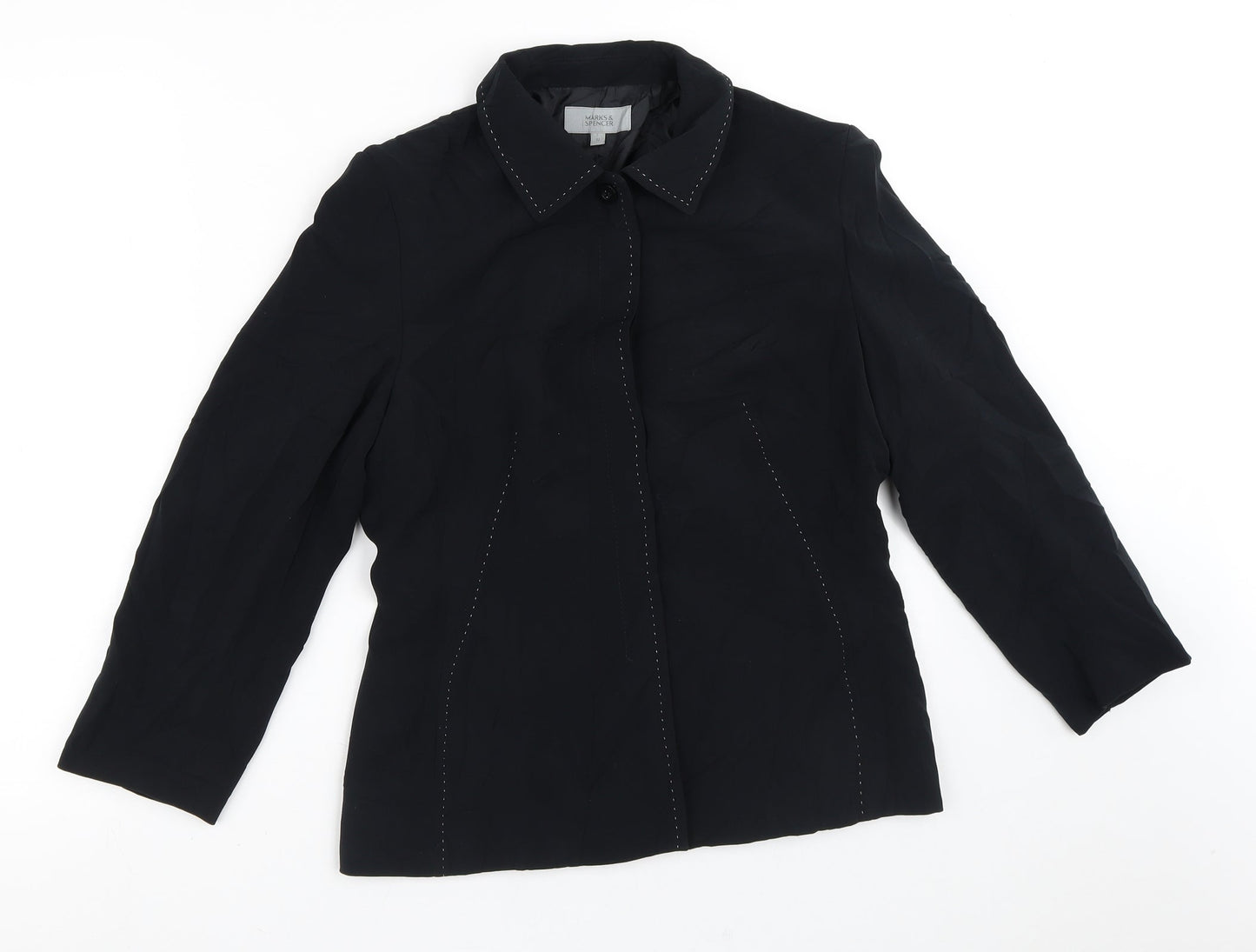 Marks and Spencer Womens Black   Jacket  Size 12