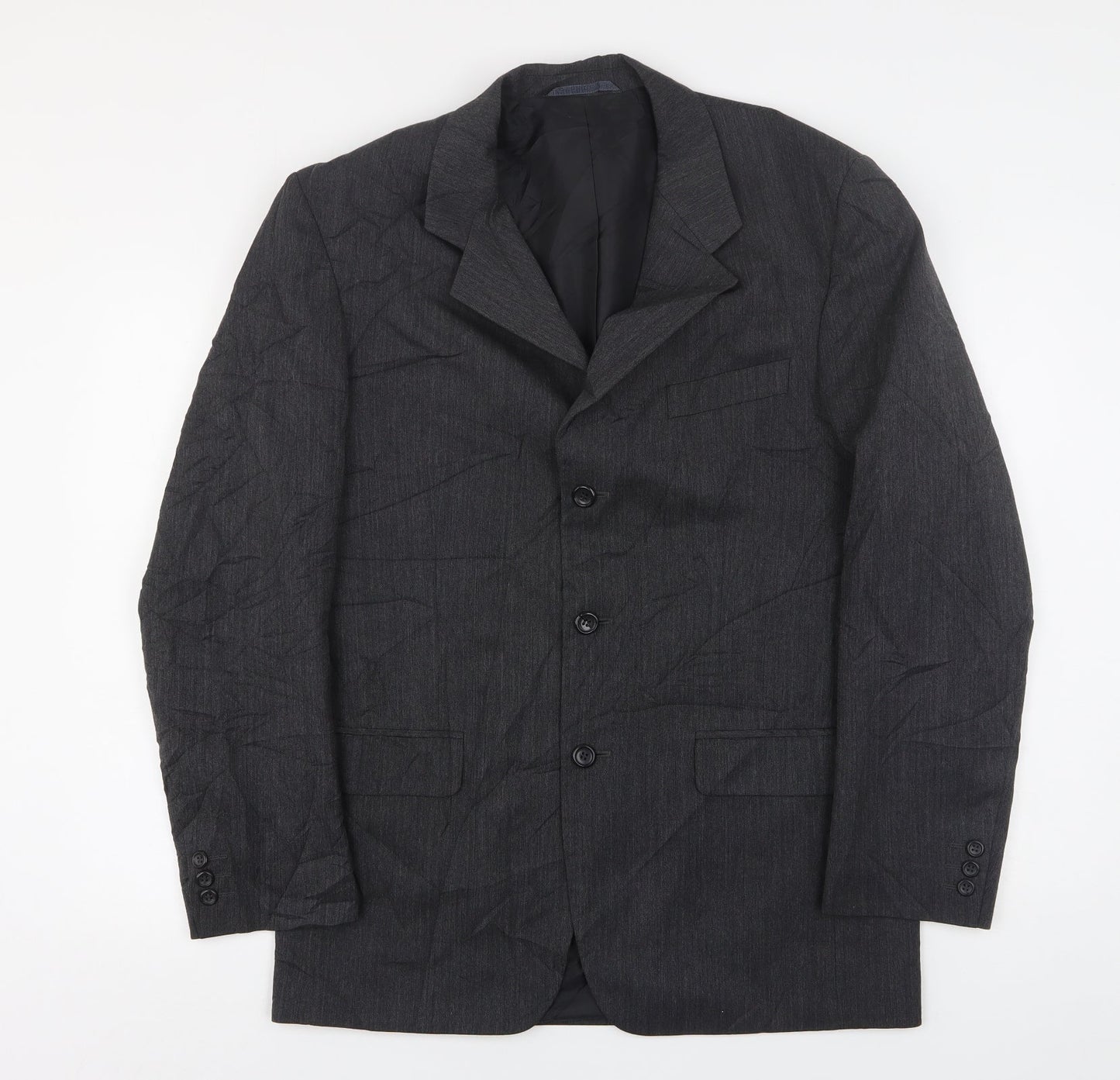 Sovereign  Mens Grey  Wool Jacket Suit Jacket Size 40