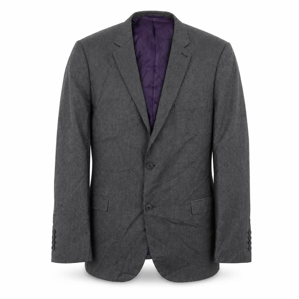 George Mens Grey  Polyester Jacket Suit Jacket Size 44
