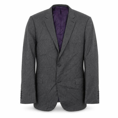 George Mens Grey  Polyester Jacket Suit Jacket Size 44