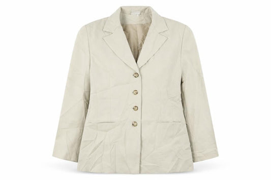 Mackays Beige  Polyester Jacket Suit Jacket Size 16
