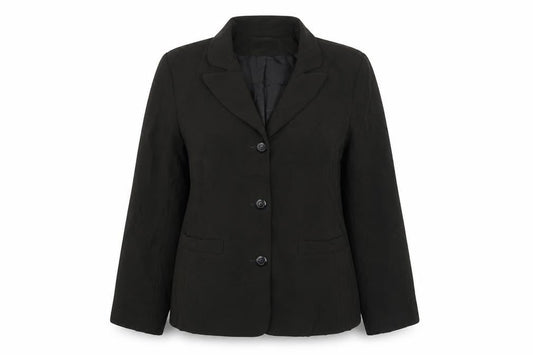 Classics Womens Green  Polyester Jacket Suit Jacket Size 14