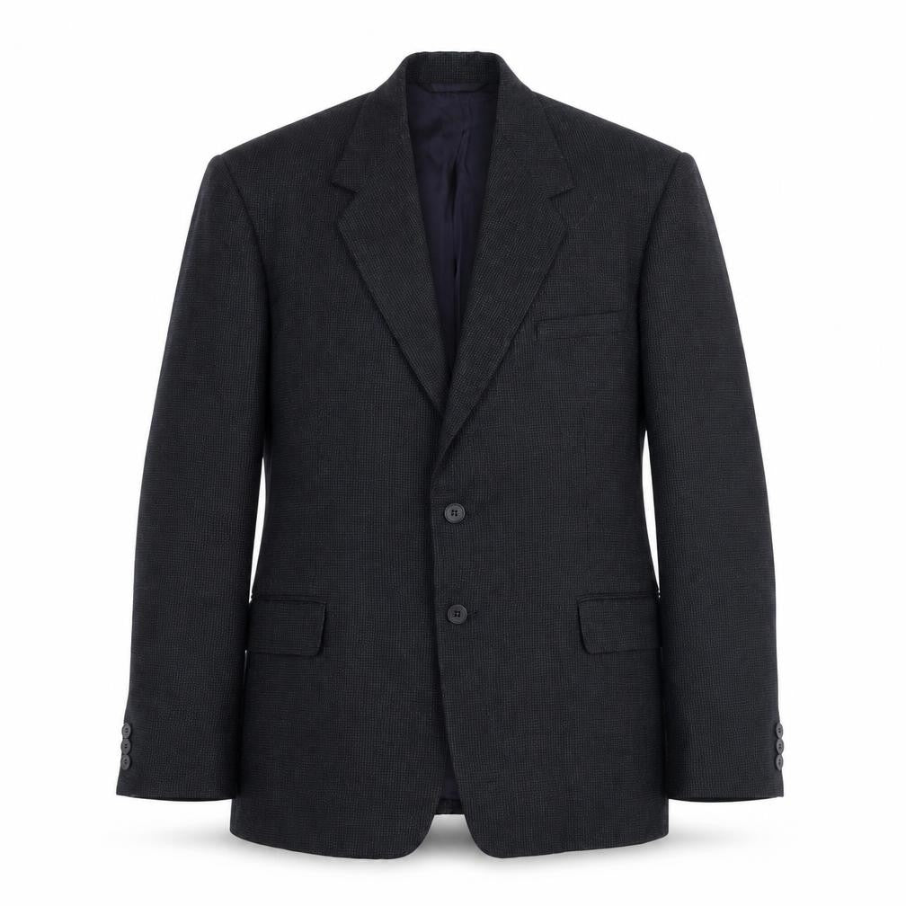 Burton Mens Grey  Polyester Jacket Suit Jacket Size 34