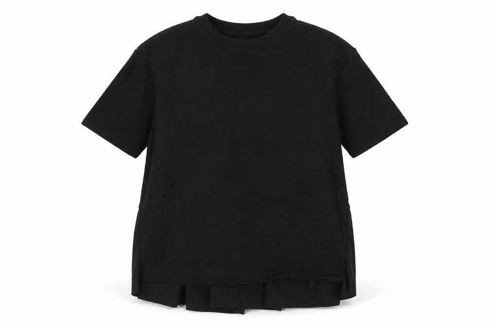 Zara Womens Black  Cotton Pullover Sweatshirt Size M  Pullover