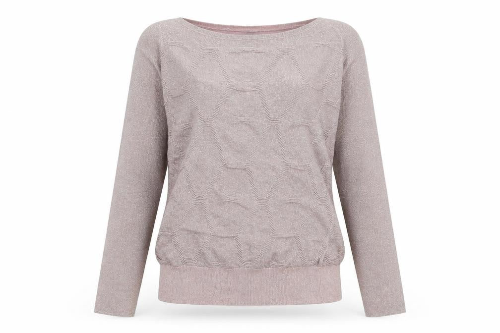 Topshop Womens Pink Round Neck  Viscose Pullover Jumper Size 8